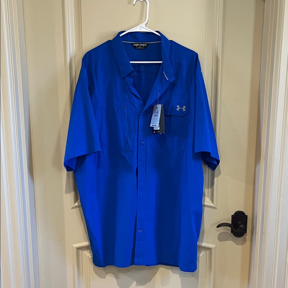 Men’s under armour heat gear short sleeve shirt NWT size 3X